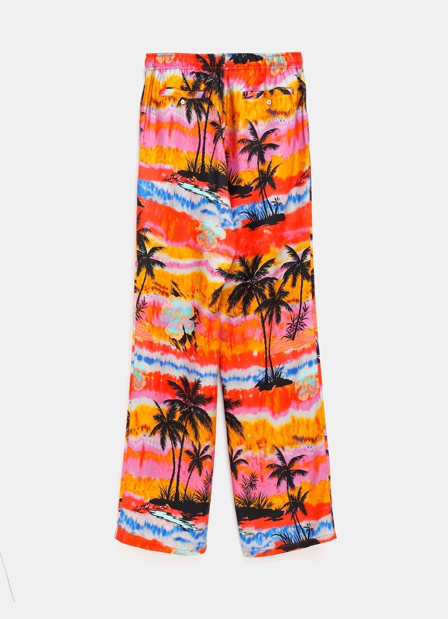 Psychedelic Palms Loose Pants