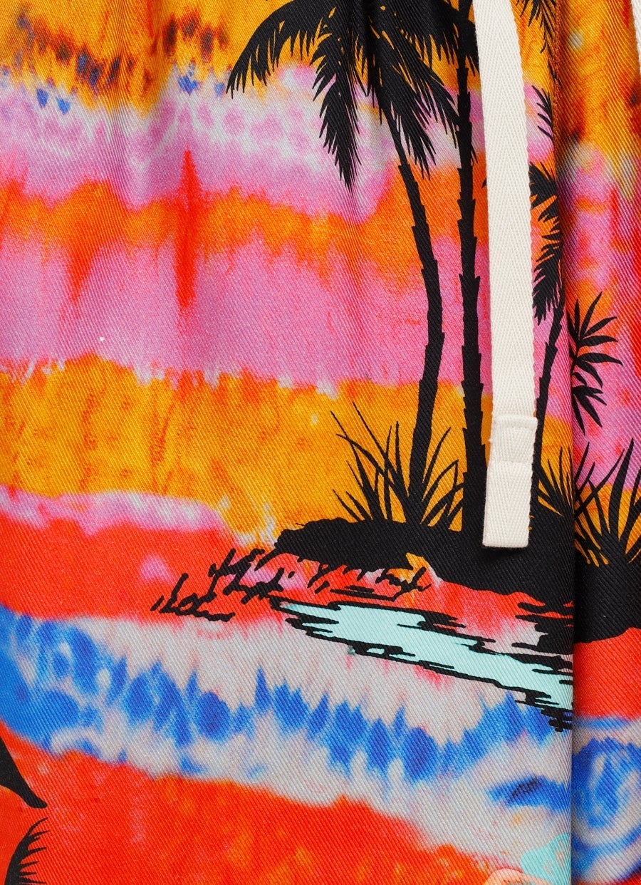 Psychedelic Palms Loose Pants