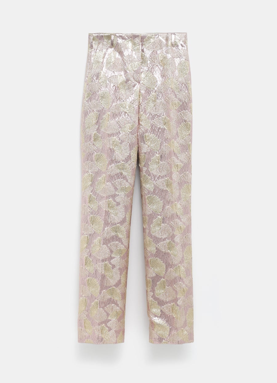 Jacquard pants