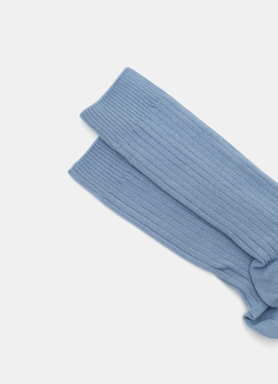 Rib Overankle Socks