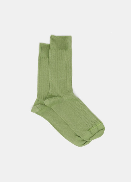 Rib Overankle Socks