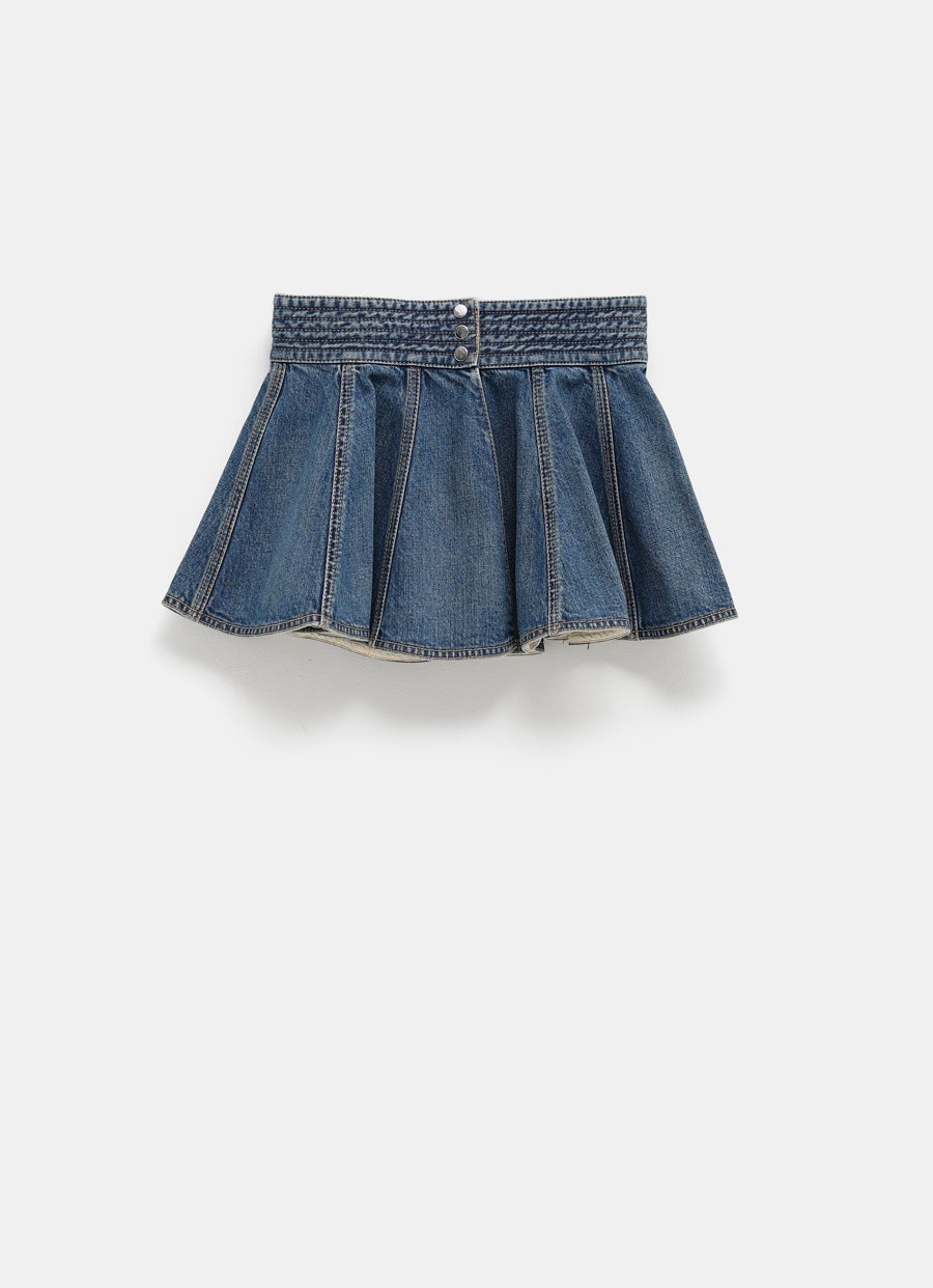 Belt Mini Skirt