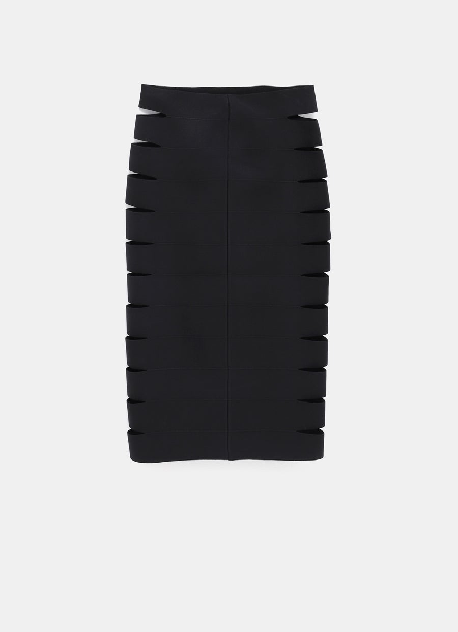 Fitted Band Skirt