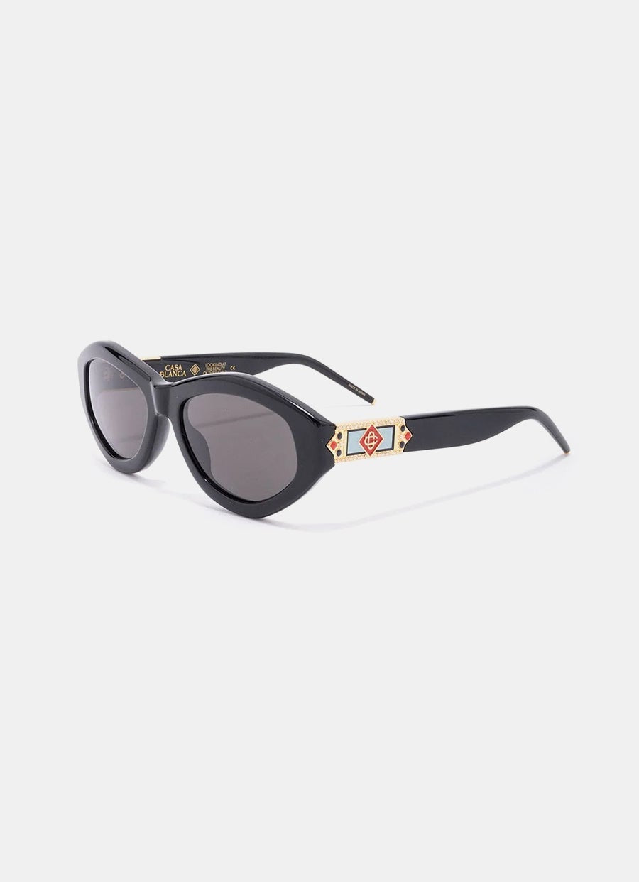 Monogram Plaque Sunglasses