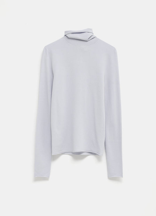 Turtleneck Sweater in Lightweight Jersey