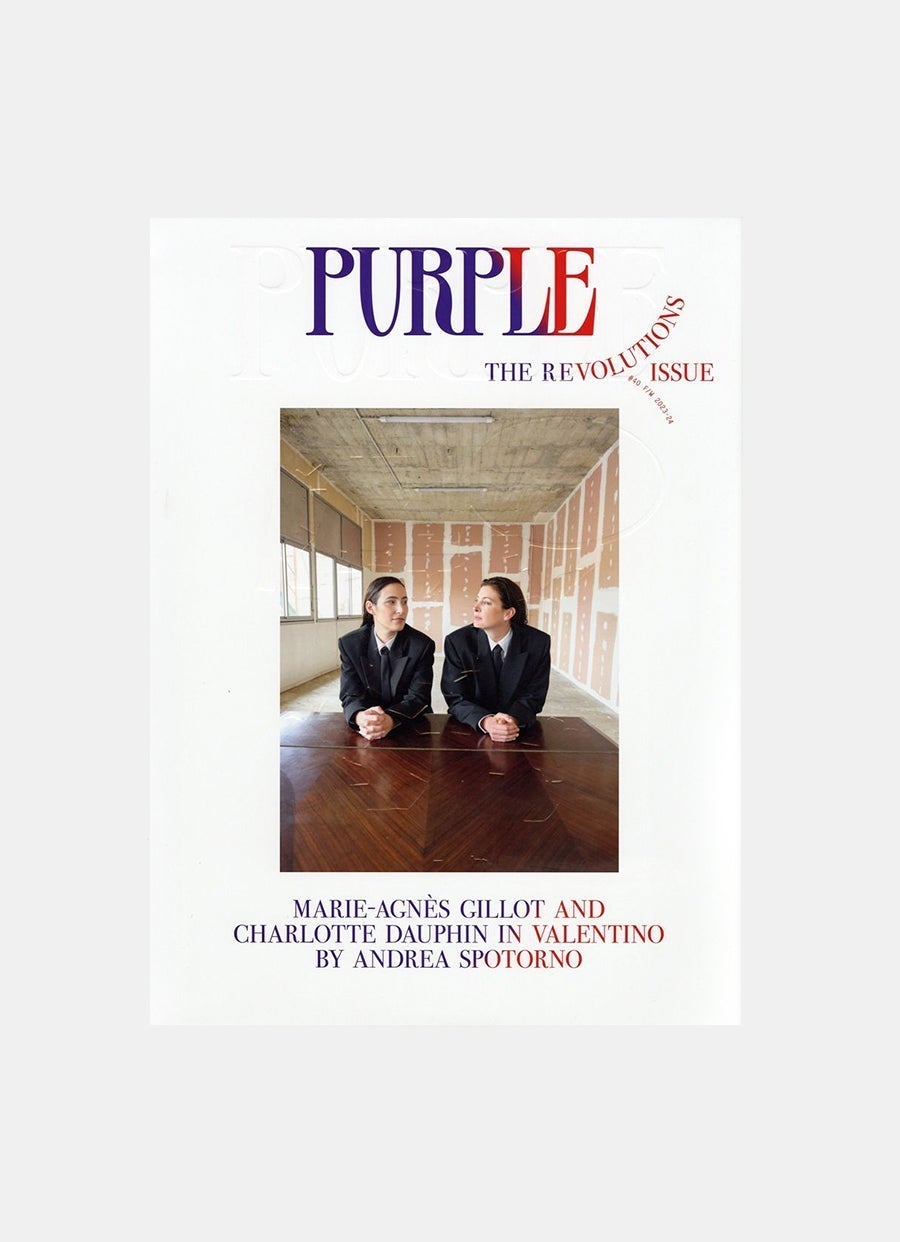 Purple Fashion Magazine #40 "The Revolutions Issue