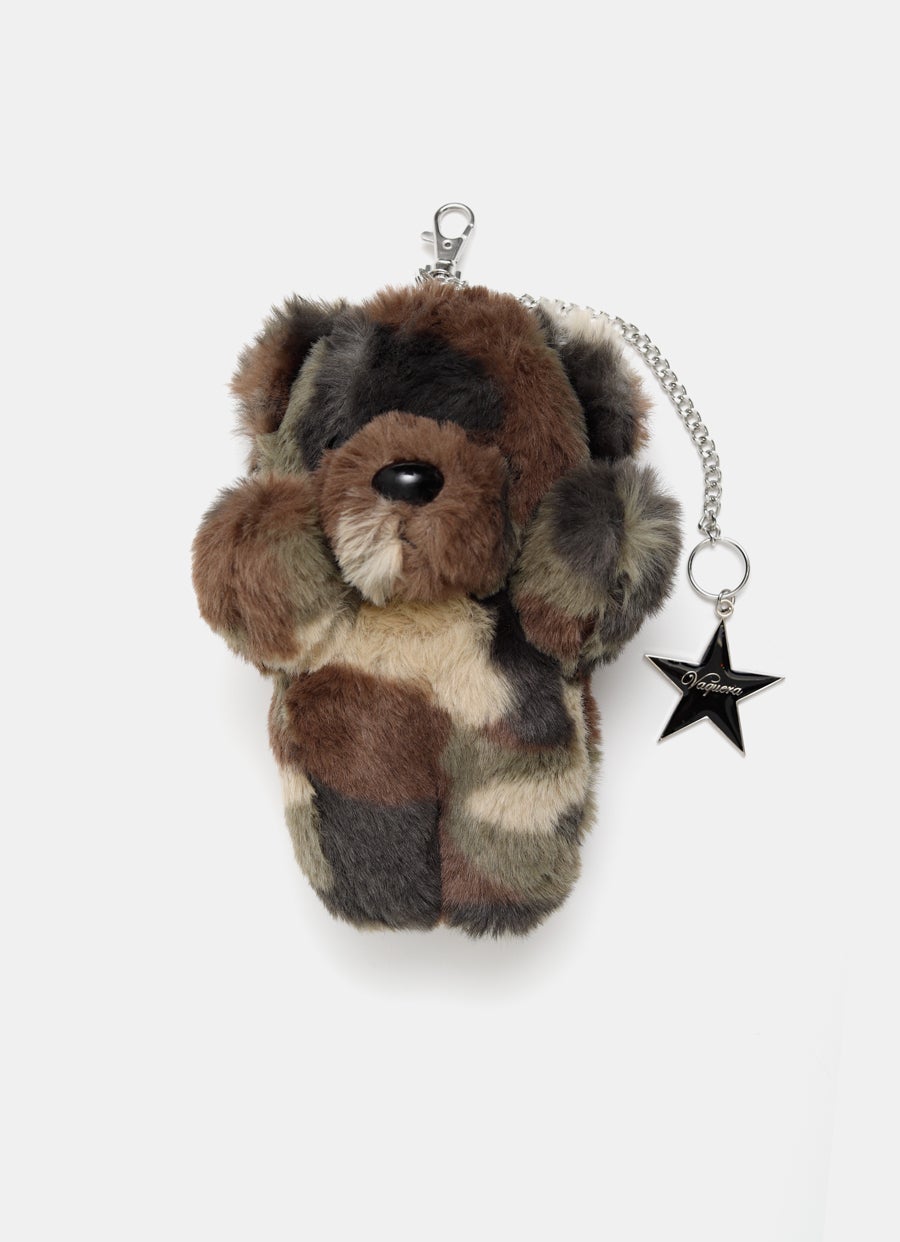 Camo Teddybear Keychain