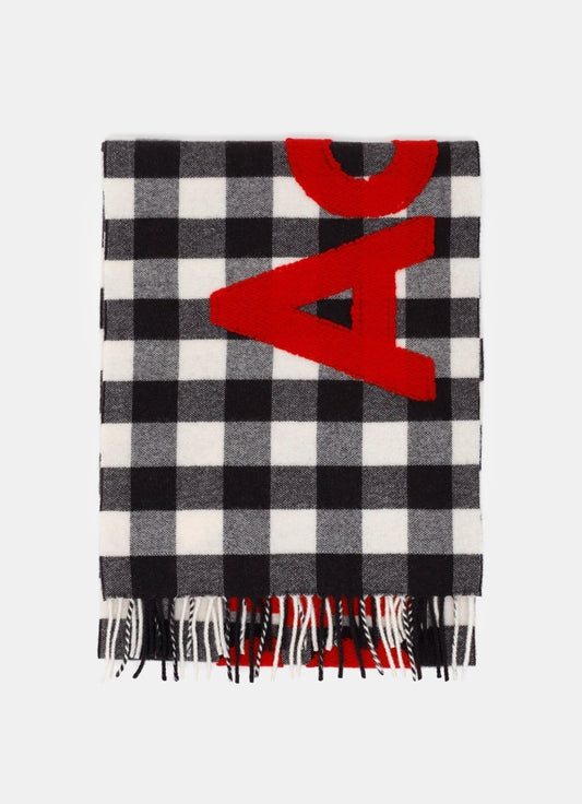 Check Logo Scarf