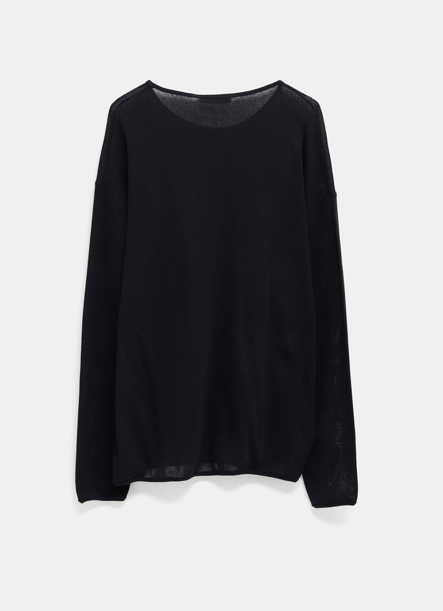 Long Sleeve Knit T-Shirt