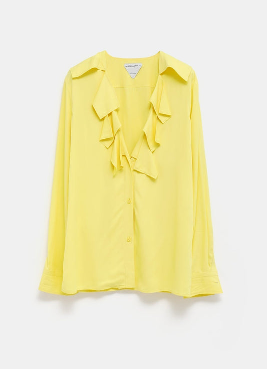 Bottega Veneta SS21 Ruffled Top