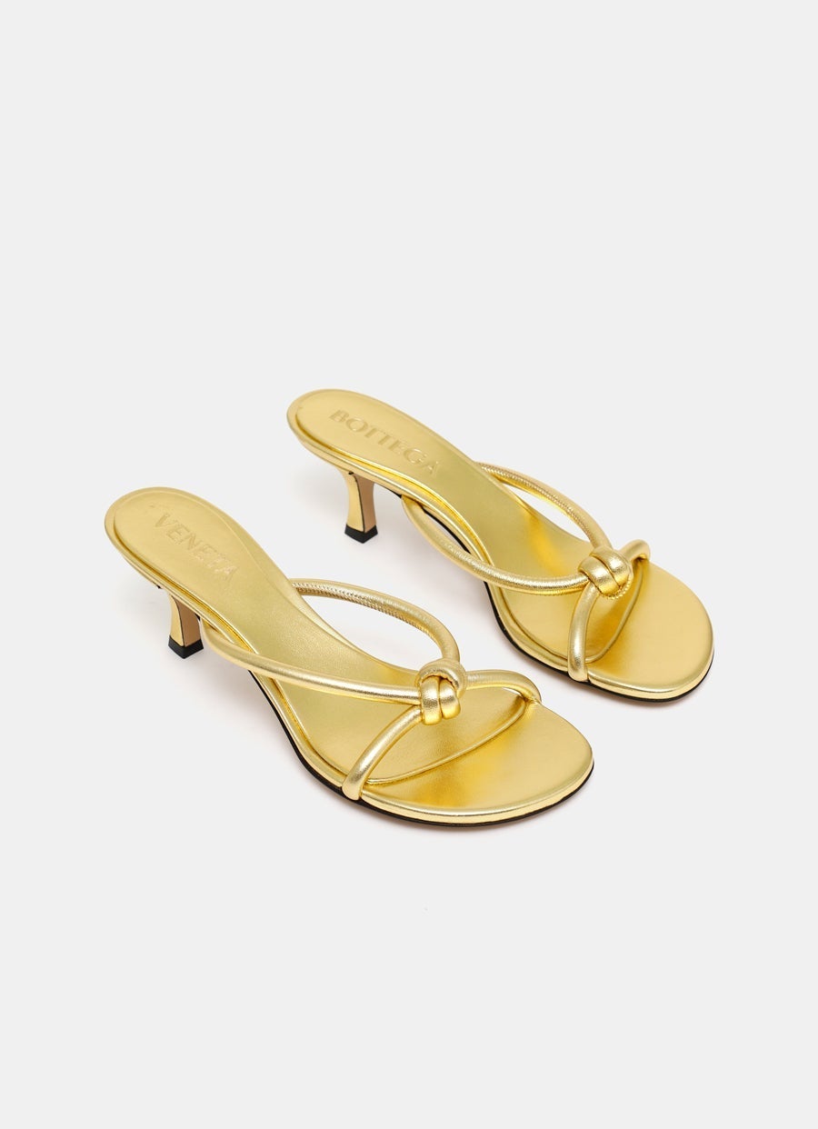 Golden Blink Mules