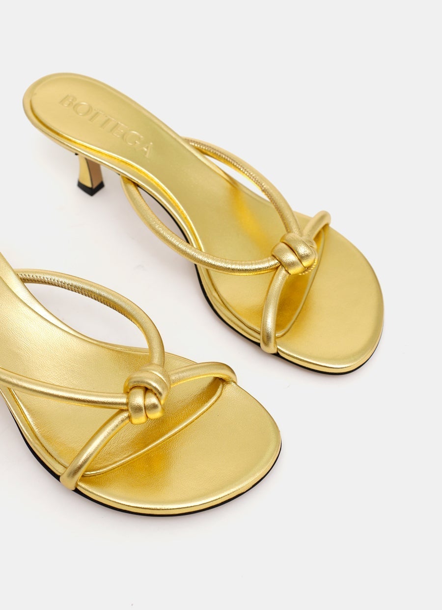 Golden Blink Mules