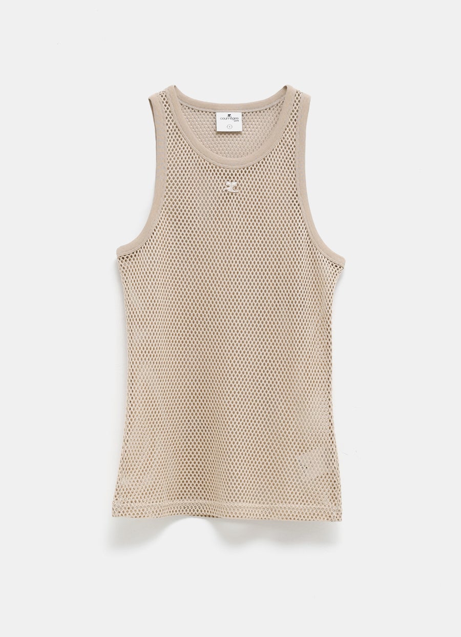 Fishnet Tank Top