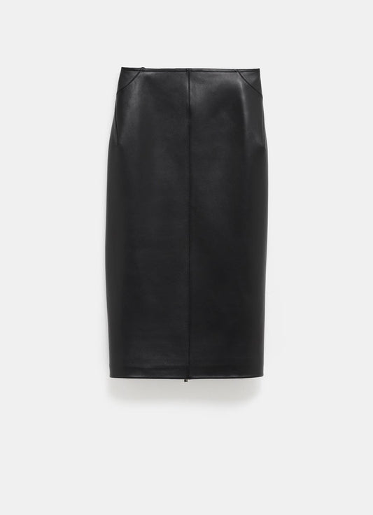 Leather Pencil Skirt