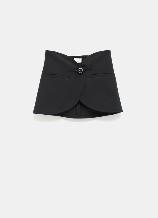 Ellipse Twill Mini Skirt