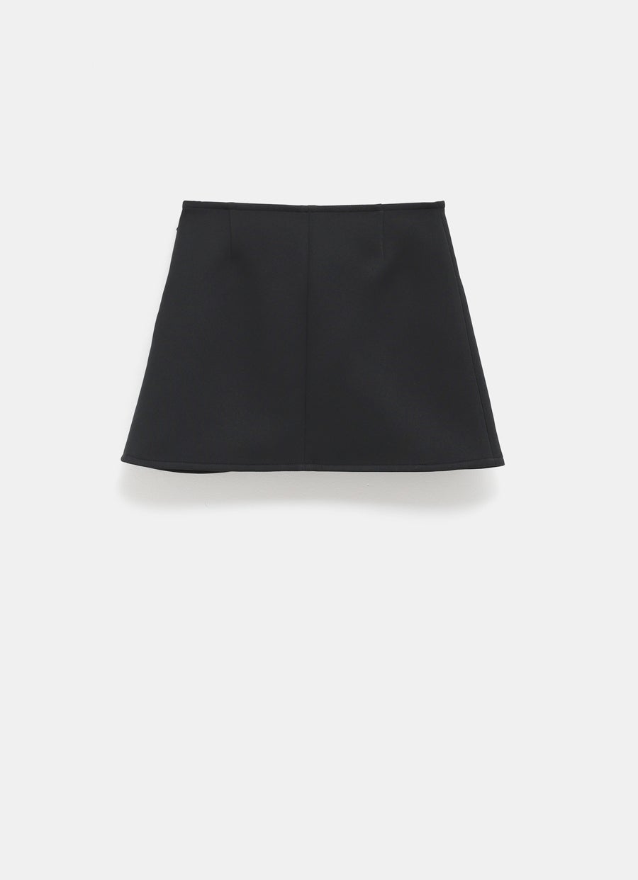 Ellipse Twill Mini Skirt