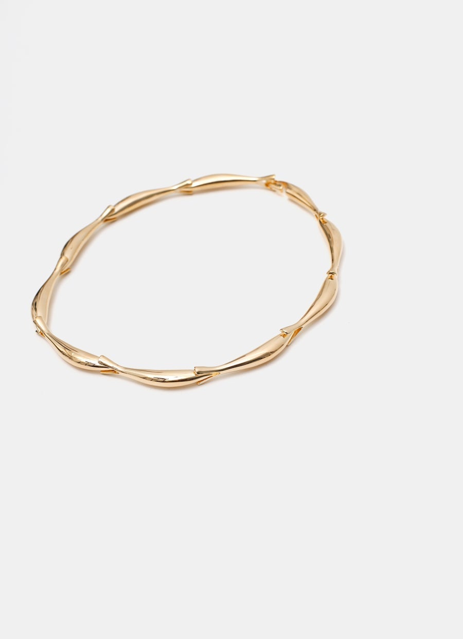 Sardine Golden Necklace