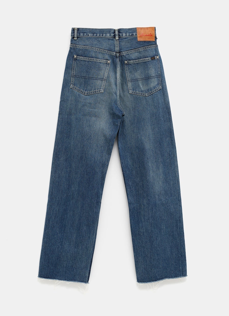 Selvedge Denim Narrow Straight Cut Jeans