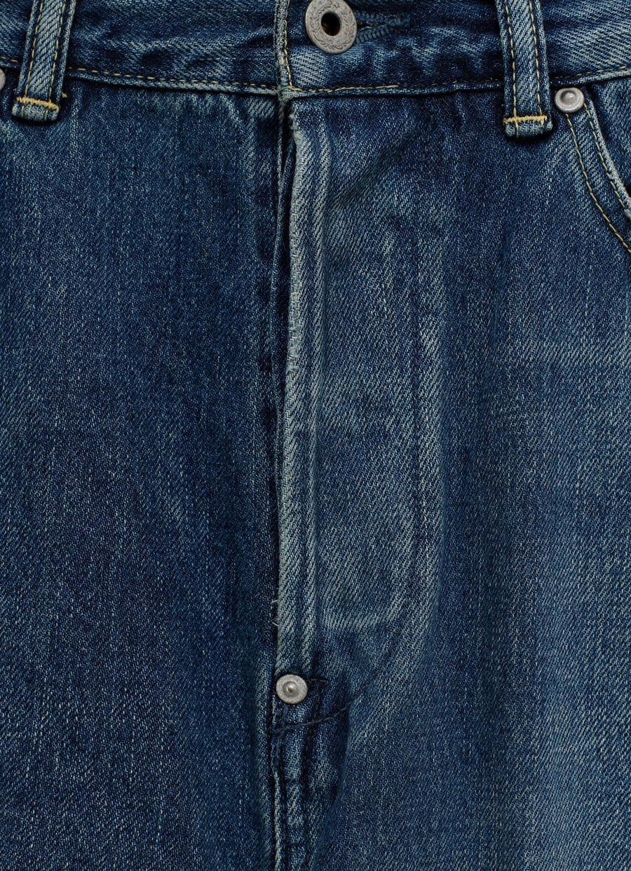 Selvedge Denim Narrow Straight Cut Jeans