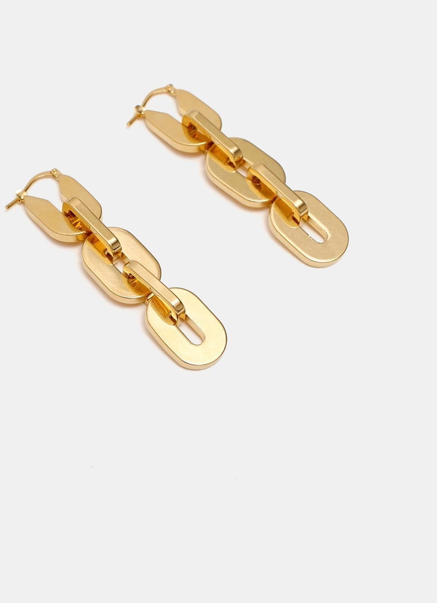 Golden Chain Earrings