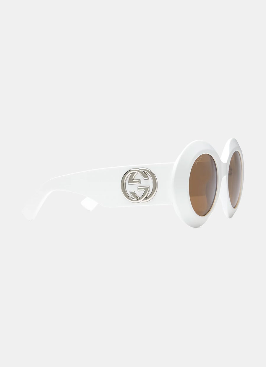 Round-Frame Sunglasses