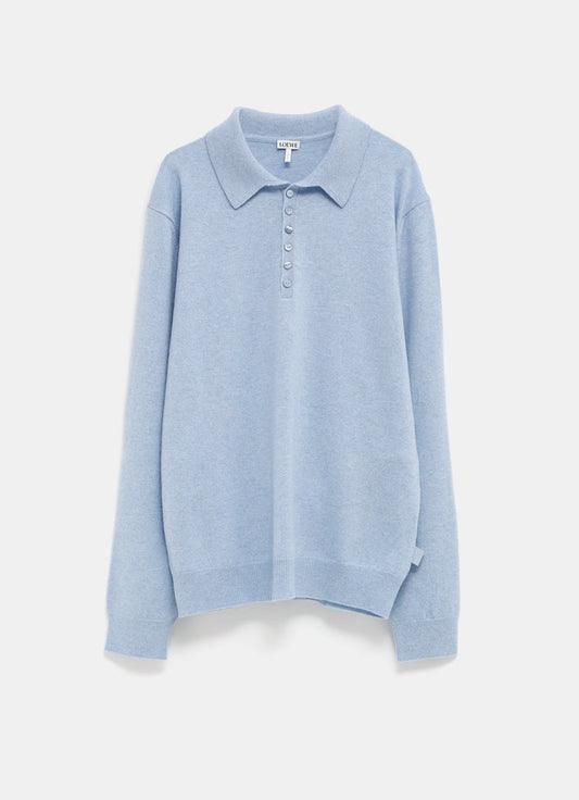 Polo Sweater in Cashmere