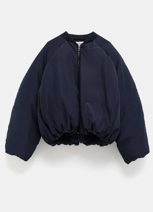 Padded bomber jacket in nylon