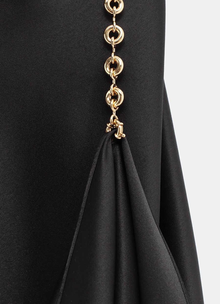 Chain Skirt in Silk
