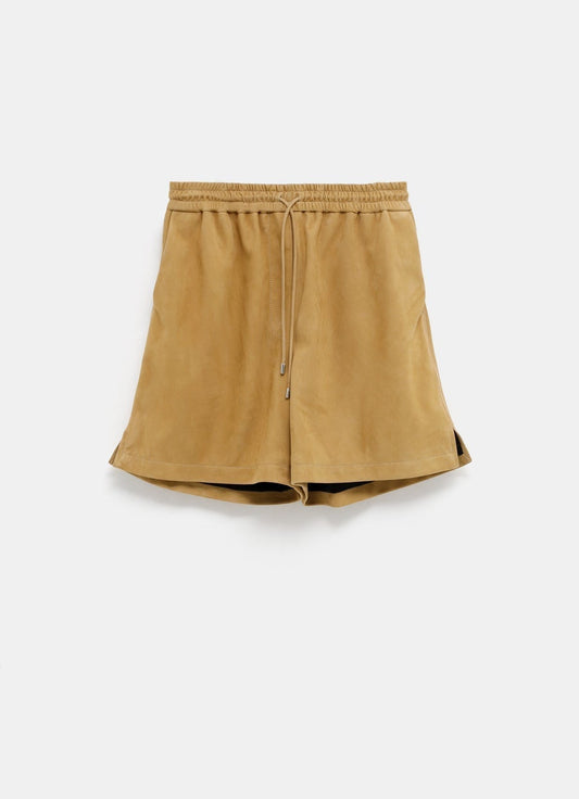 Suede Shorts