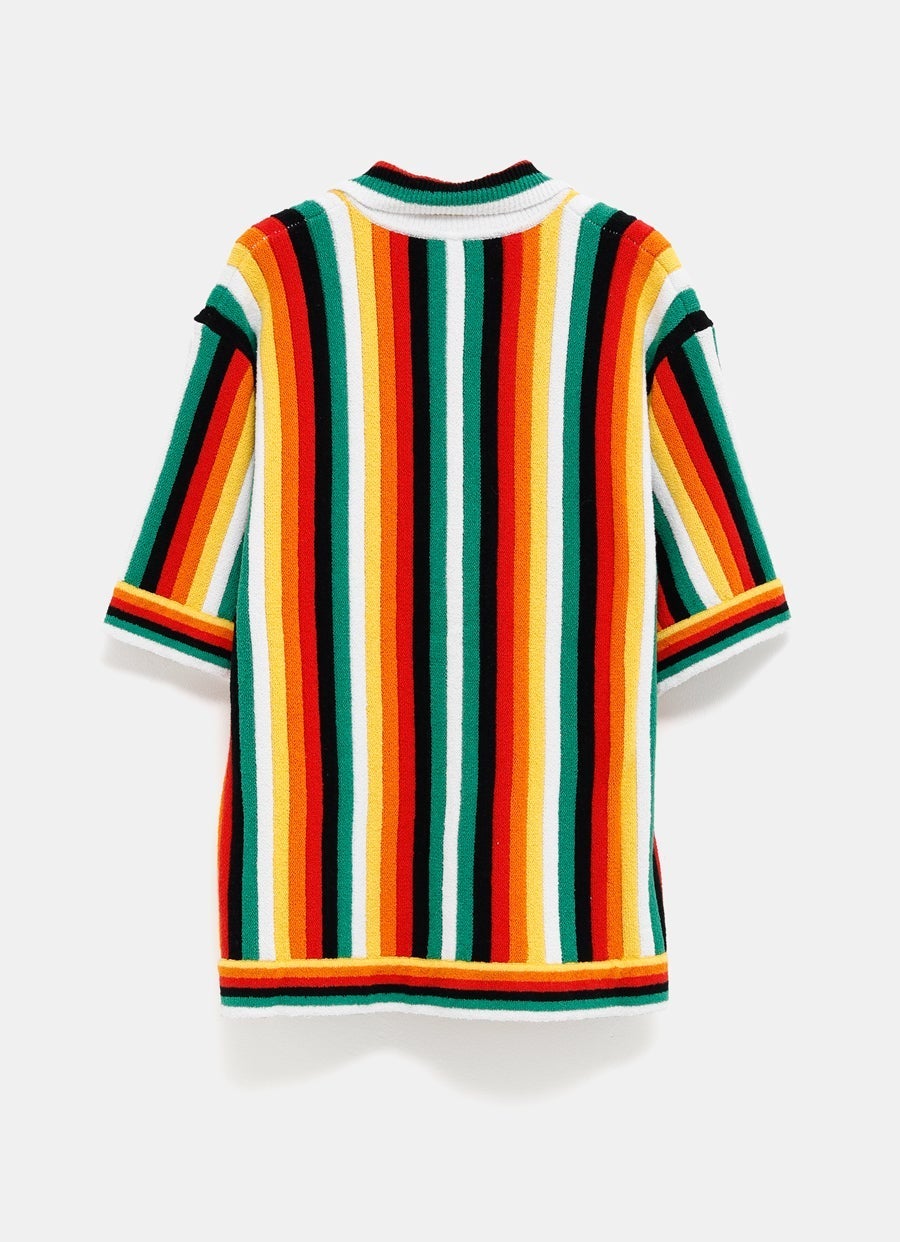 Striped Towelling Shirt