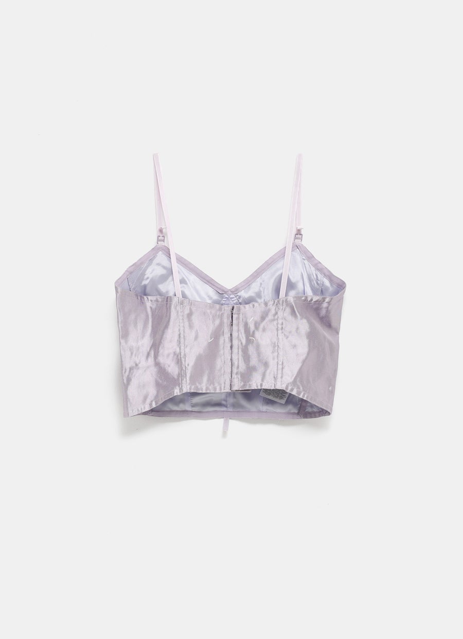 Metallized Bra Top