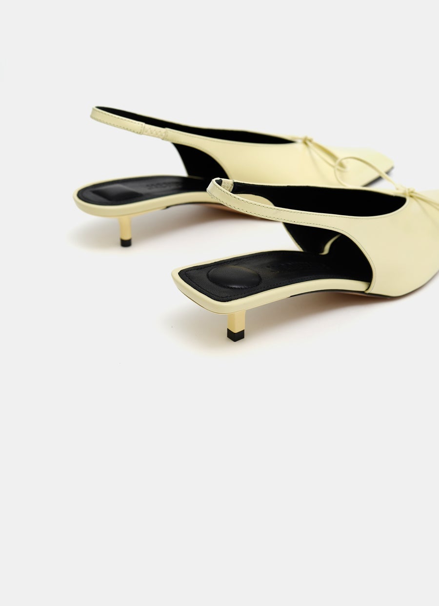 Les slingbacks Cubisto basses