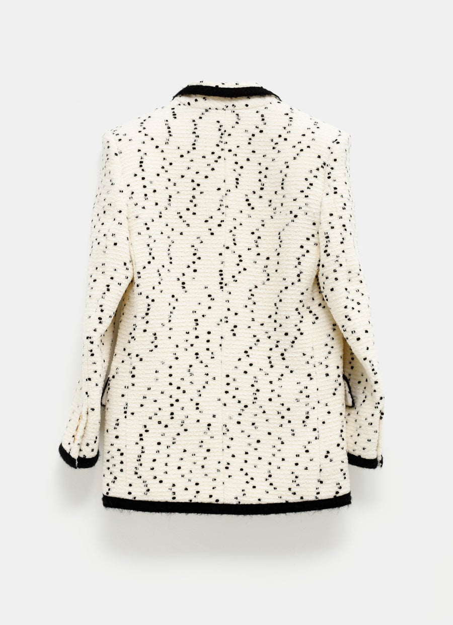 Boucle Single Breasted Jacket