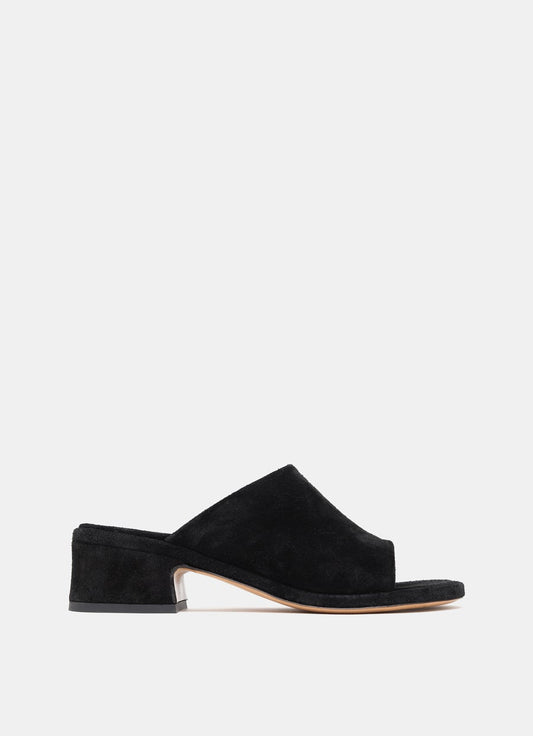 Suede Mules