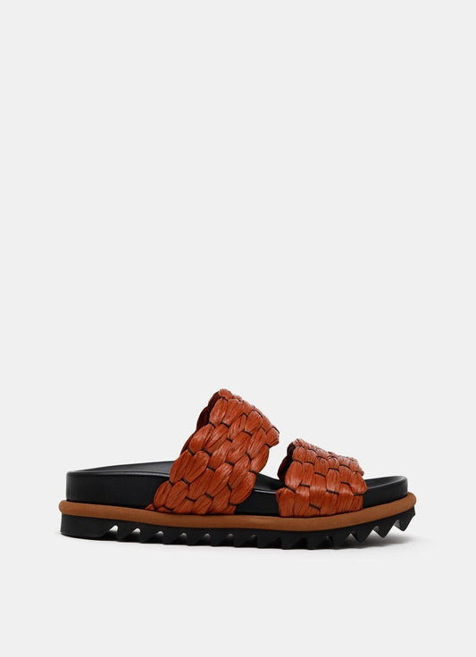 Raffia Sandal