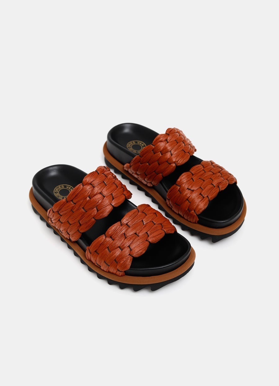 Raffia Sandal