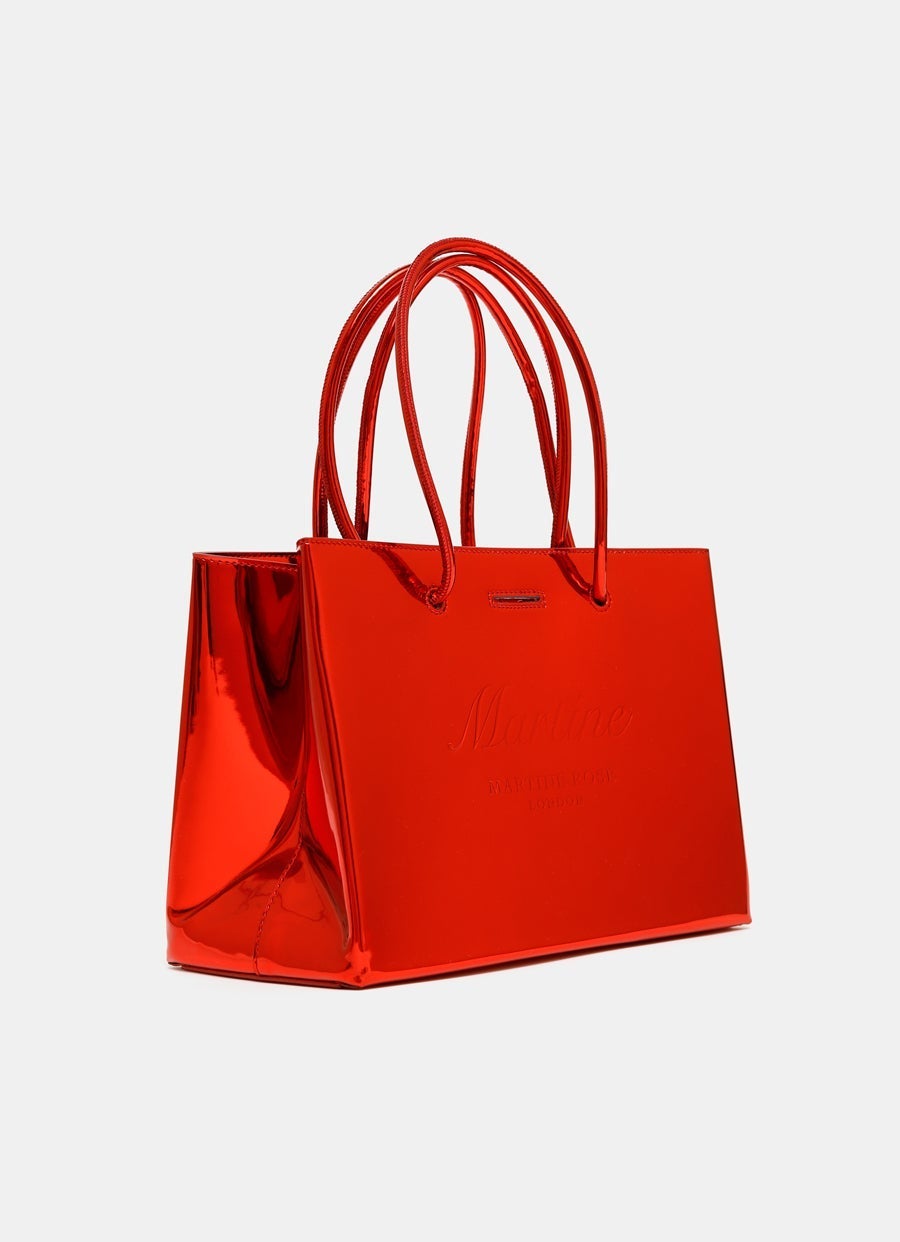 Shopper Bag with Debossed Logo