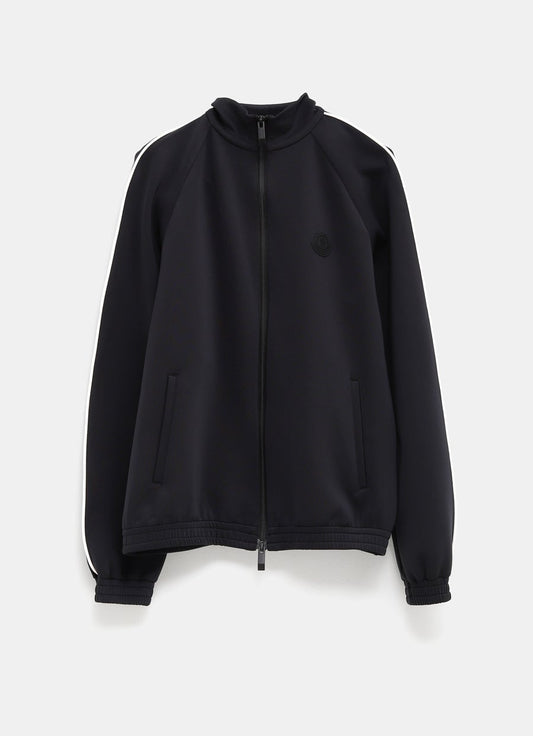 Neoprene Zip-up Sweatshirt