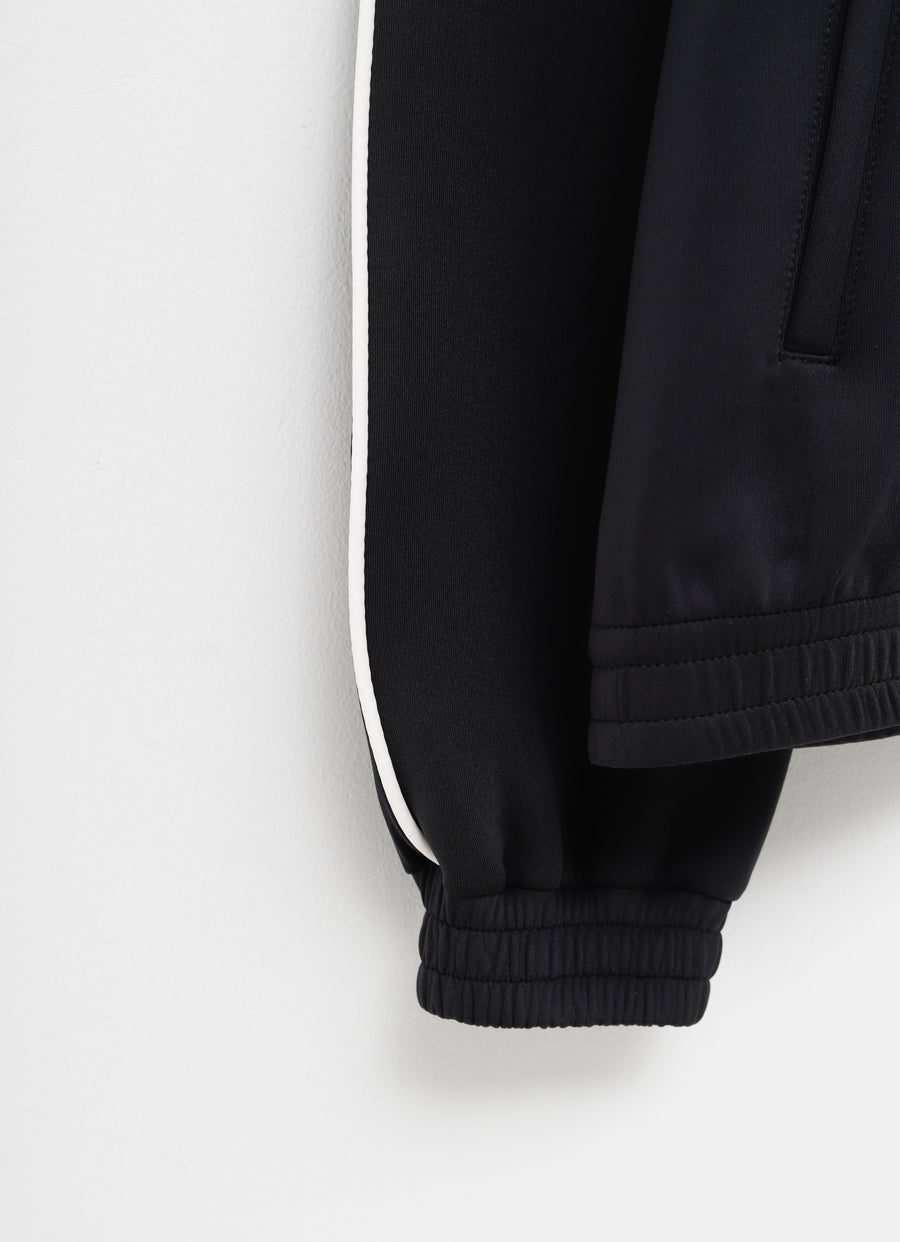 Neoprene Zip-up Sweatshirt