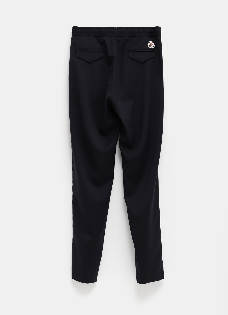 Wool Gabardine Jogging Pants