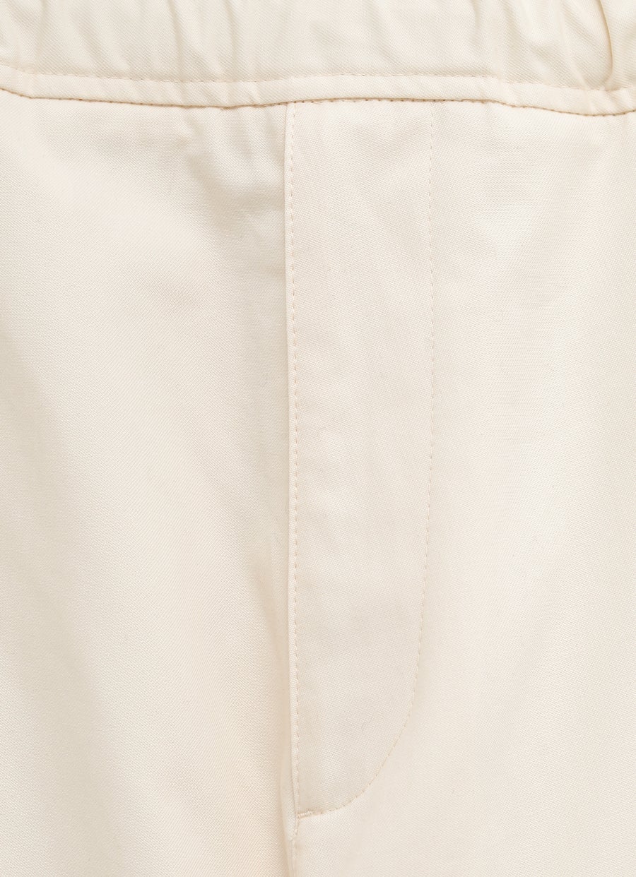 Cotton Satin Trousers