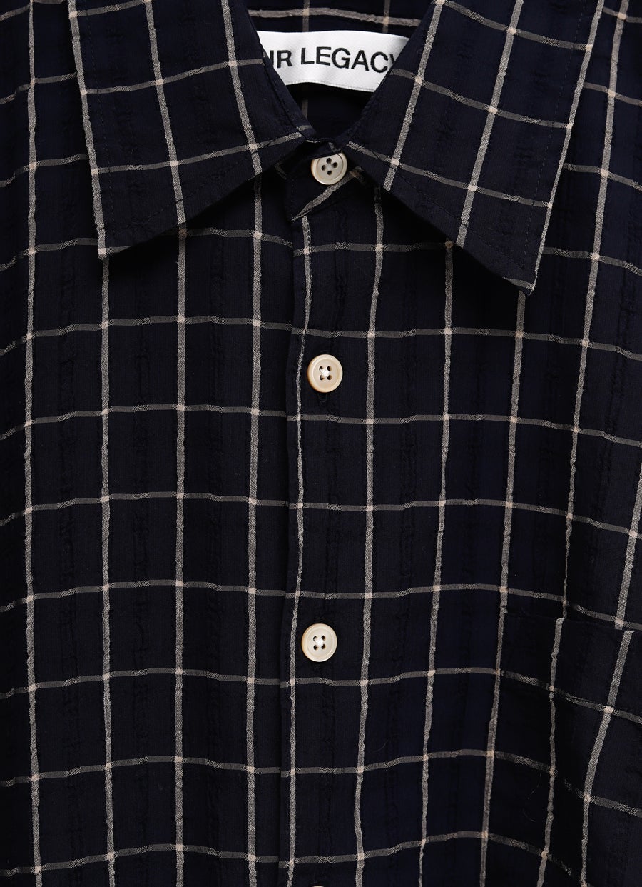 Above Checked Shirt