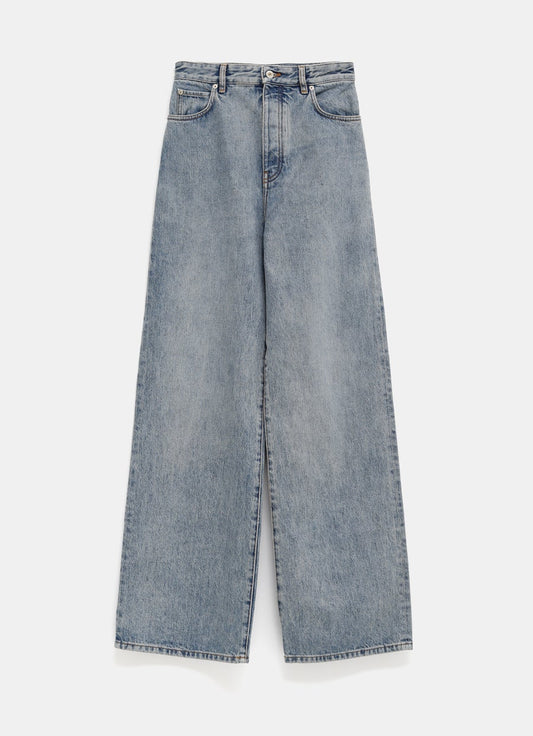 Wide Leg Jeans in Denim