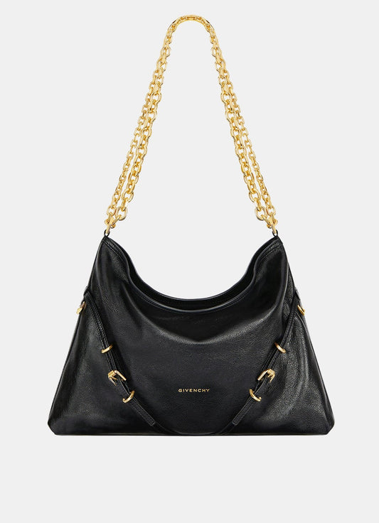 Medium Voyou Chain Bag in Leather