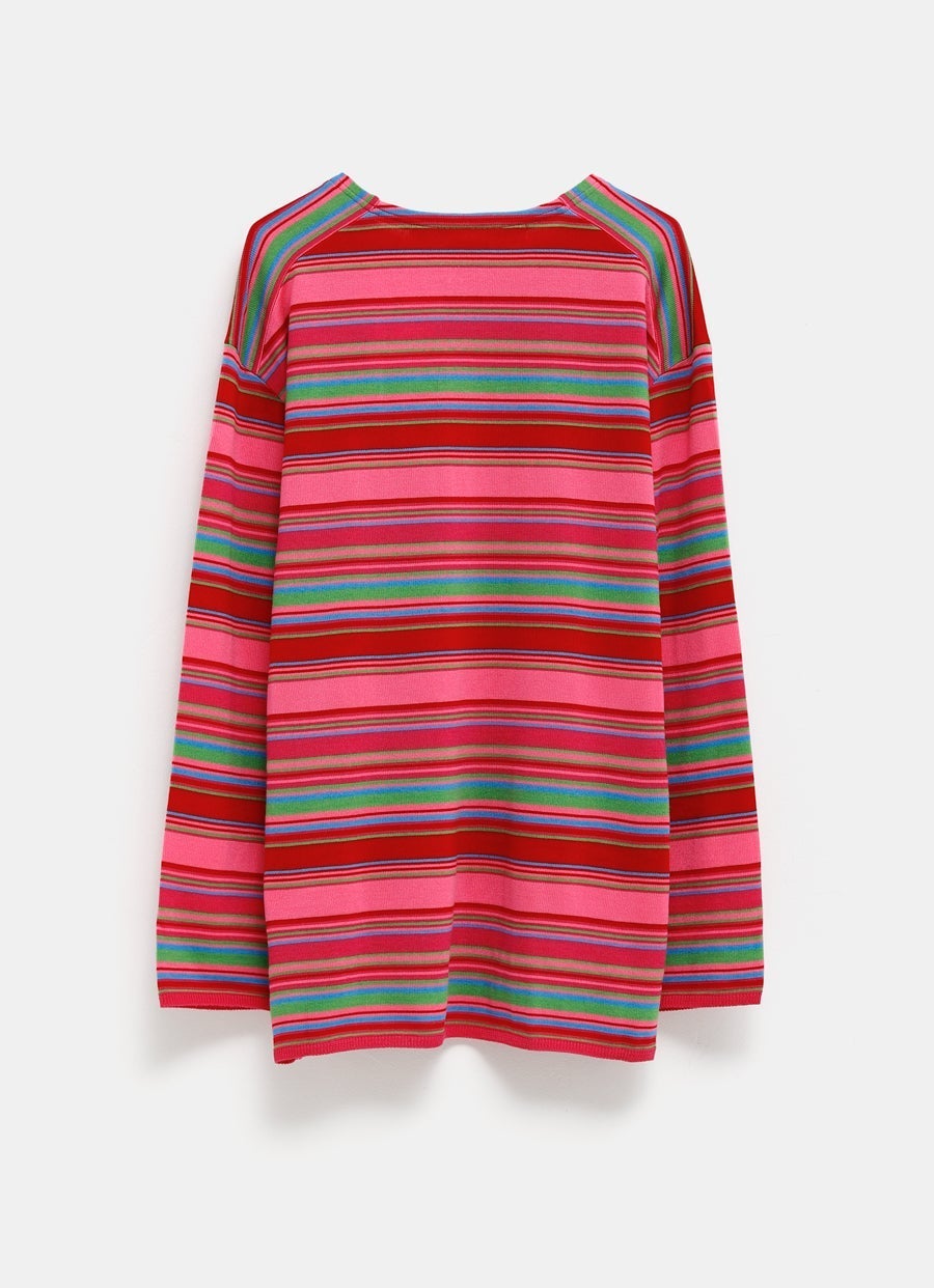 Ladies' Striped Sweater