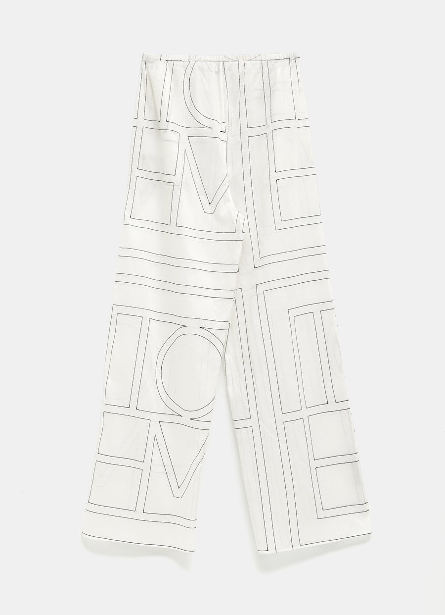 Monogram Cotton PJ Bottoms