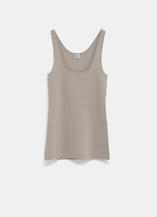 Compact Knit Tank Top