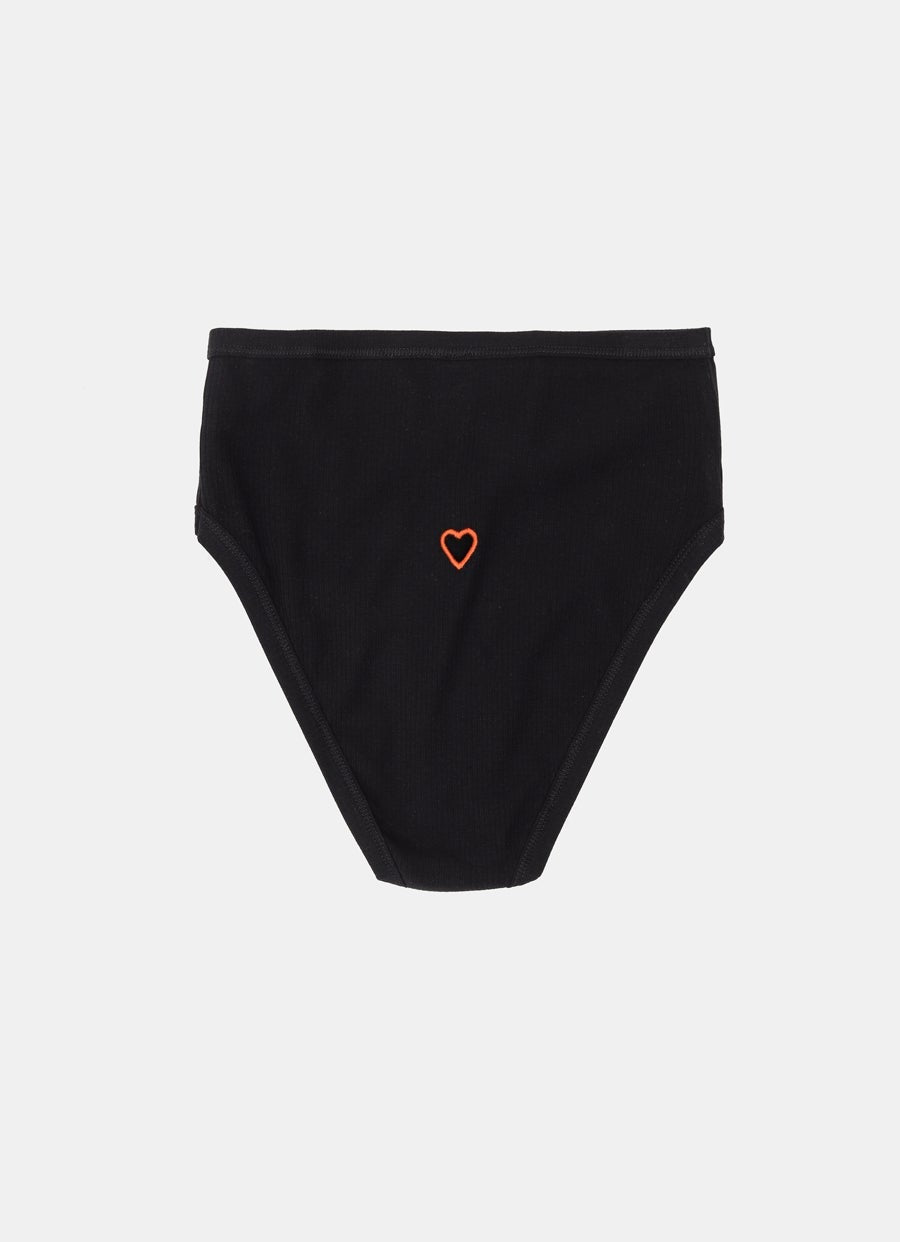 Highwaist Bell Heart Underpants