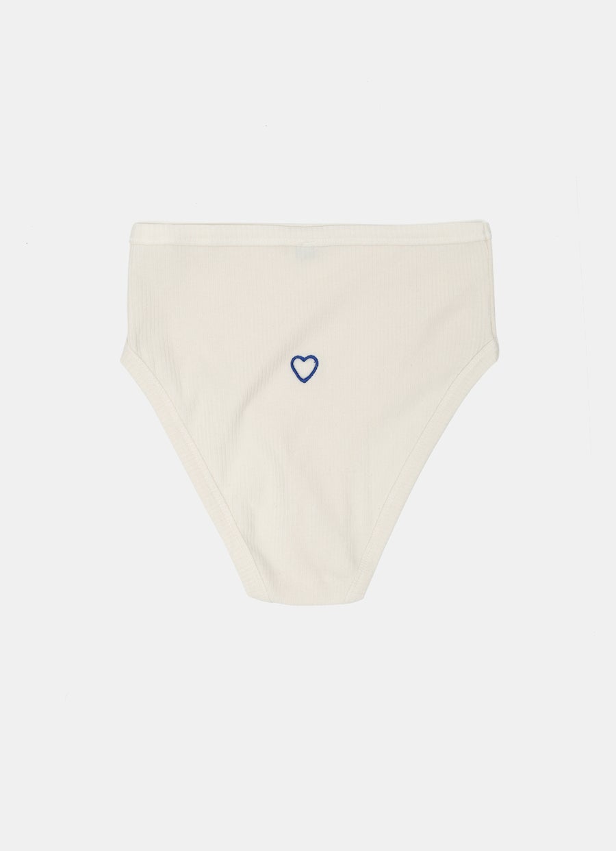 Highwaist Bell Heart Underpants