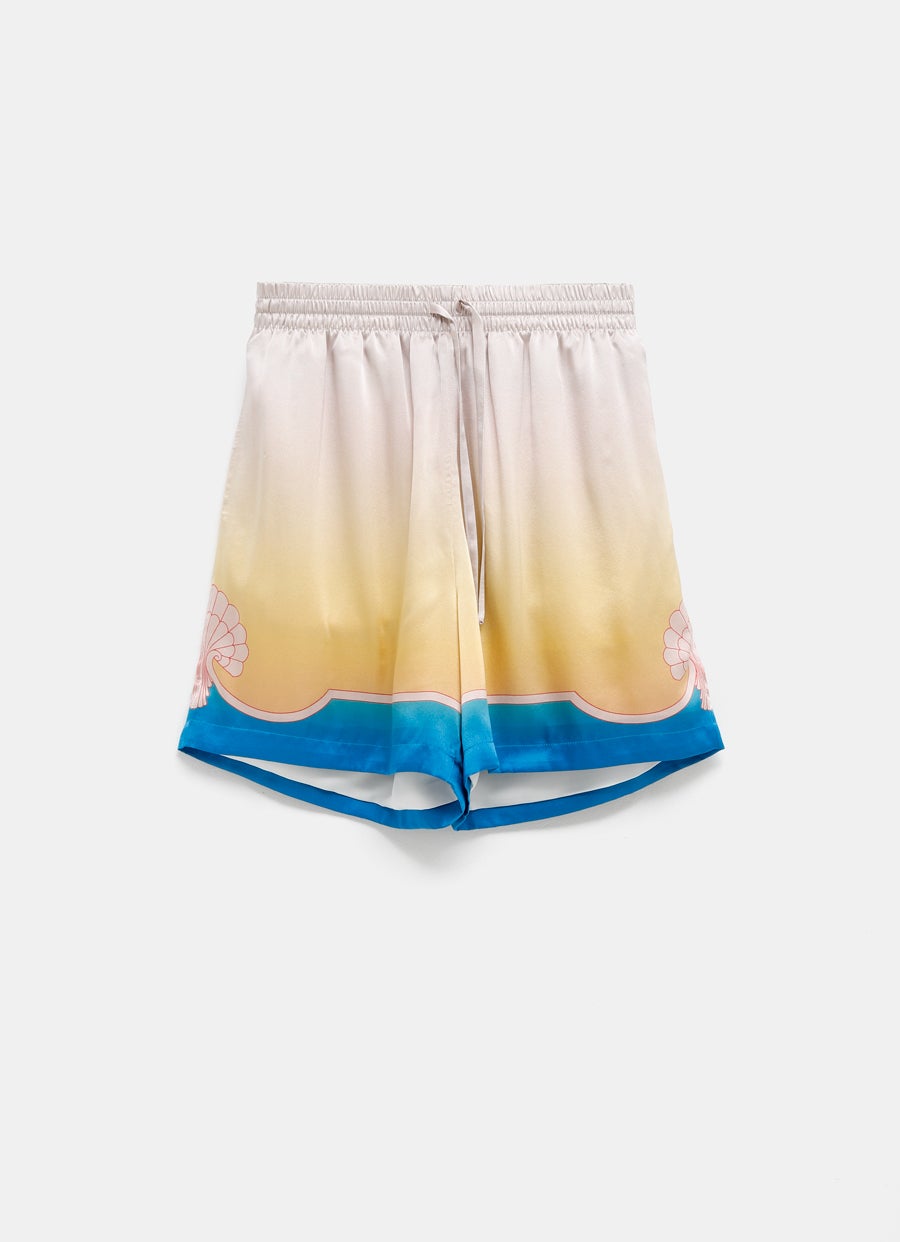 L'Arc Coloré Silk Shorts